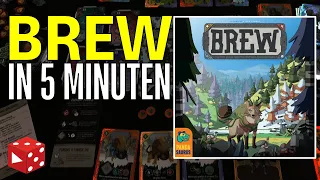 Brew in 5 Minuten (Stevo Torres, Pandasaurus Games 2021) - Brettspiel im Test