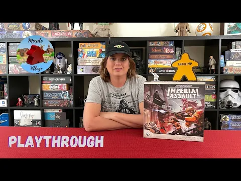 Star Wars Imperial Assault - Return to Hoth Board Game Full Playthrough