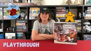 Star Wars Imperial Assault - Return to Hoth Board Game Full Playthrough