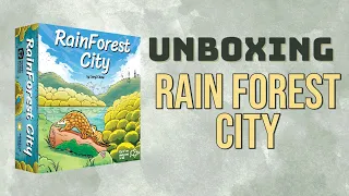 Unboxing Rainforest City from @JEUXORIGAMES