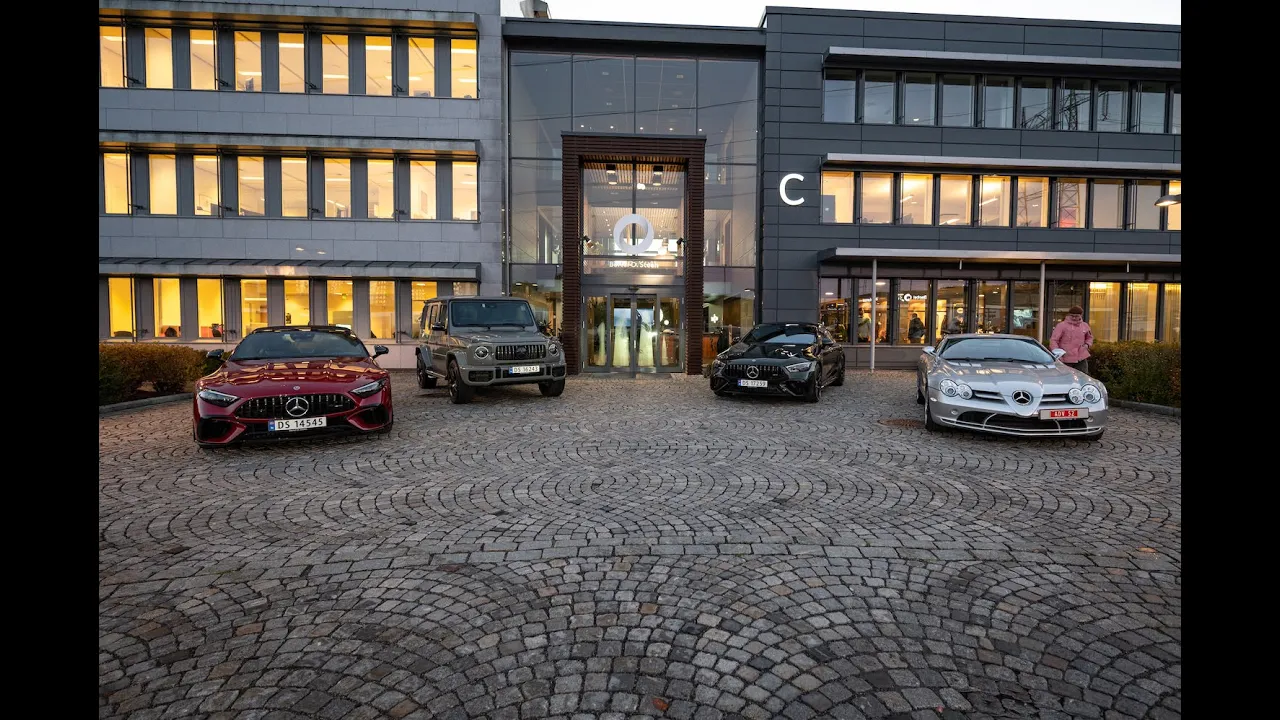 Magisk V8-dag med Mercedes Benz Norge