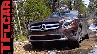 2015 Mercedes-Benz GLA250 4MATIC Muddy & Rocky Off-Road Review