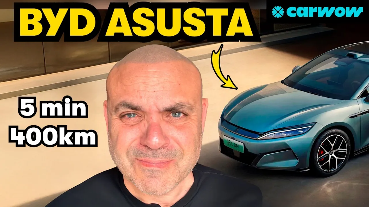 BYD ASUSTA CON SU CARGA ULTRARRÁPIDA: 400 KM en 5 MINUTOS | ¿TENDRÁN FÁBRICA EN ESPAÑA?