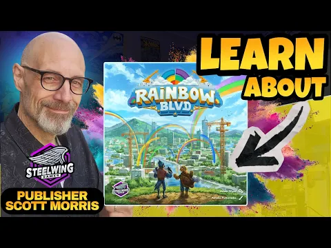 Rainbow Blvd Interview - The Next Big Board Game?