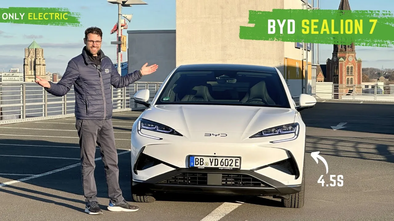 BYD Sealion 7 - How does it compare to a Tesla Model Y?