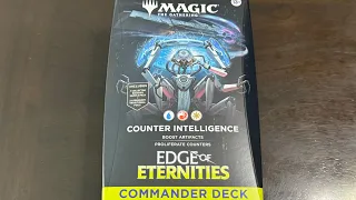 Edge of Eternities: Counter Intelligence Commander Deck (MTG) - First Look