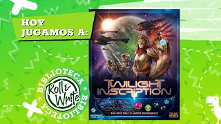 Hoy Jugamos a Twilight Inscription en castellano (Juego de Mesa Roll & Write ) Partida