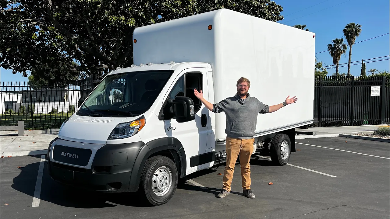 This Van Is A Tesla Model Y! Electric Van Conversions By Maxwell Fully Integrate Tesla Tech