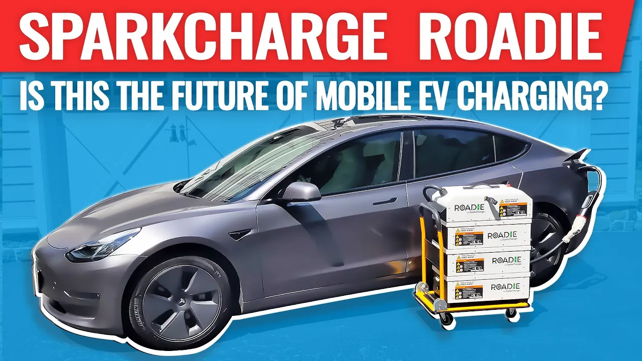 SparkCharge Roadie Mobile DC Fast Charge System For Electric Vehicles
