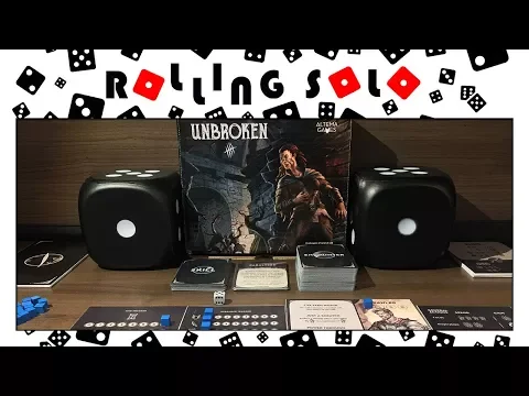 Unbroken | Kickstarter Preview | Solo Setup & Rules Overview