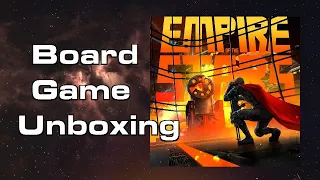 Unboxing Empire of the Stars Board Game