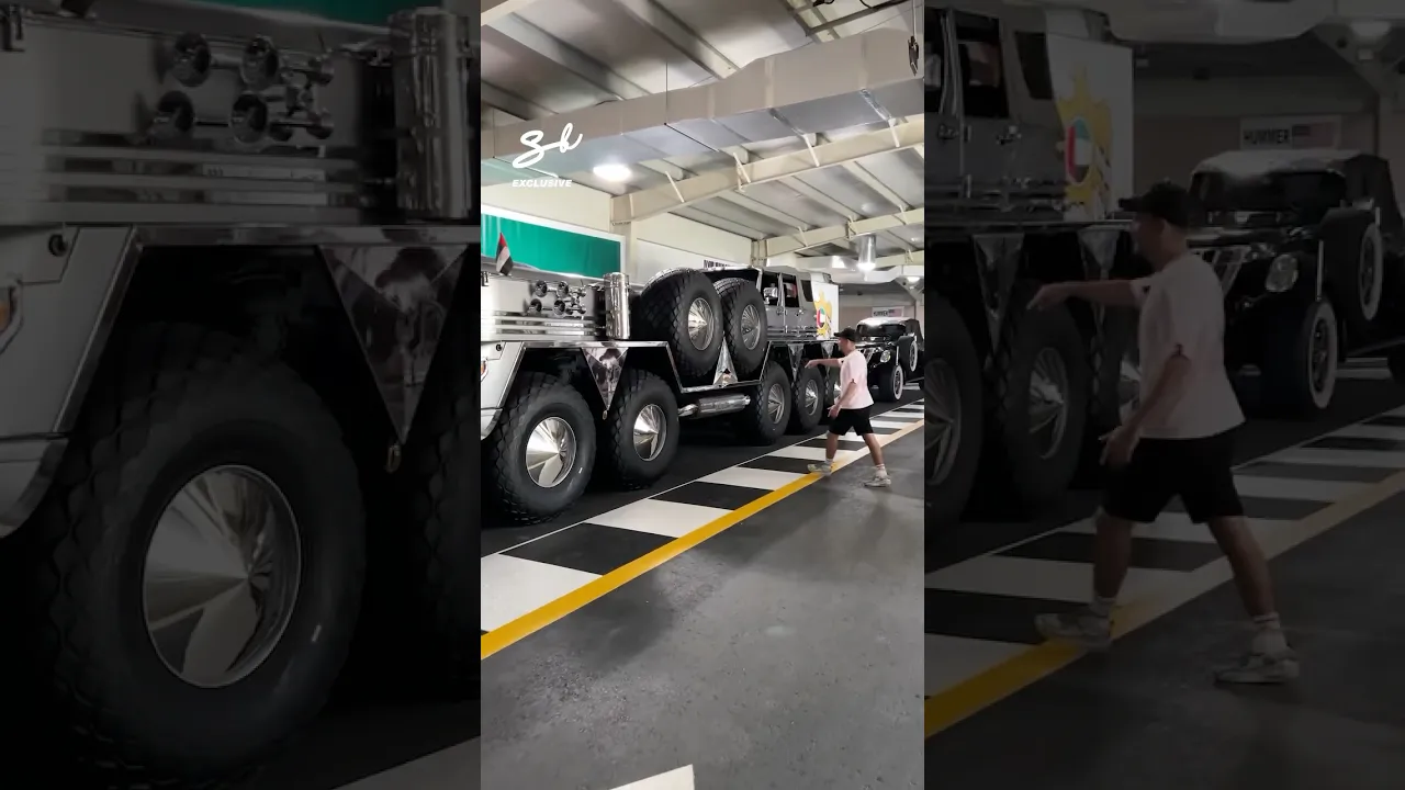It's the world's longest SUV! 😱 #suv #cars #vehicles