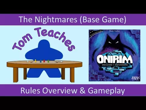 Tom Teaches Onirim (Base Game Rules & Gameplay)