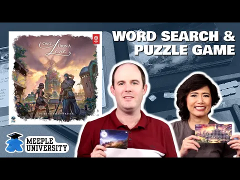 Once Upon a Line - Story based word puzzle - A board game preview