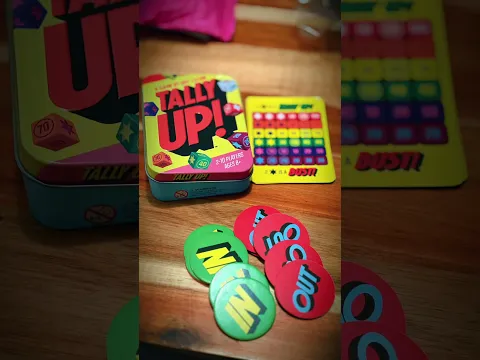 Are you in or out? First to 2500 wins if you don’t blow it all on a bust! #boardgames #partygames