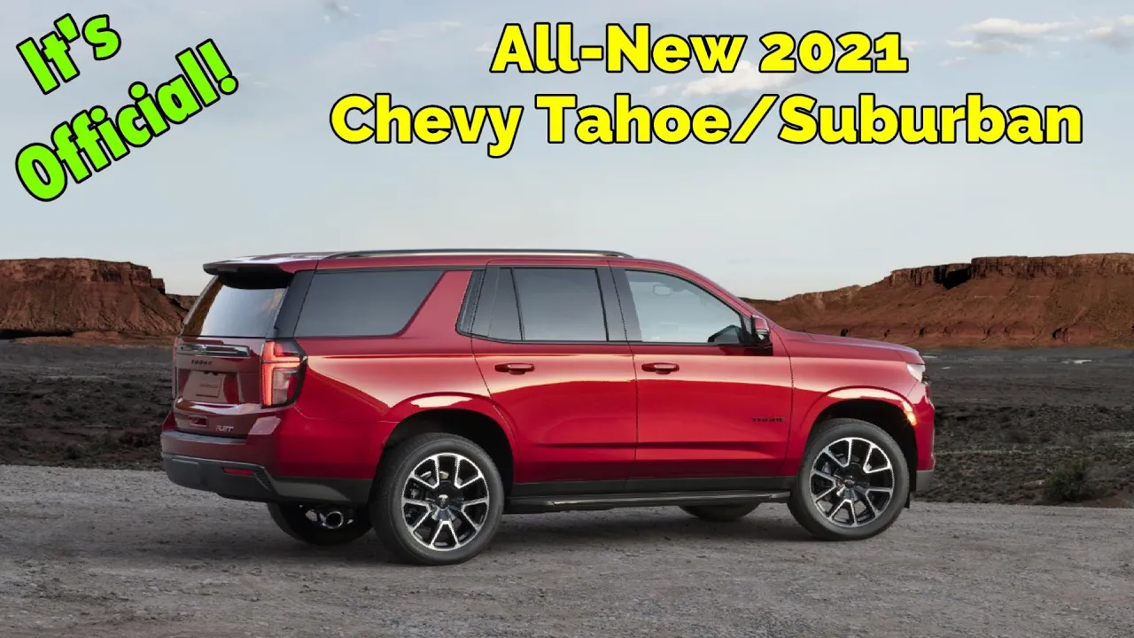 Bigger AND Bolder -- All-new 2021 Chevy Tahoe & Suburban: First Look