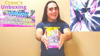 Crow's unboxing Digimon card game ST10 Parallel world tactician