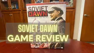 Soviet Dawn -- Russian Civil War Game Review