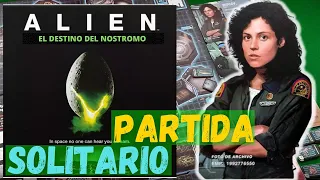 ALIEN EL DESTINO DEL NOSTROMO (Partida solitario) - Juego de mesa