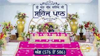 Angg 576 to 586 - Sehaj Pathh Shri Guru Granth Sahib