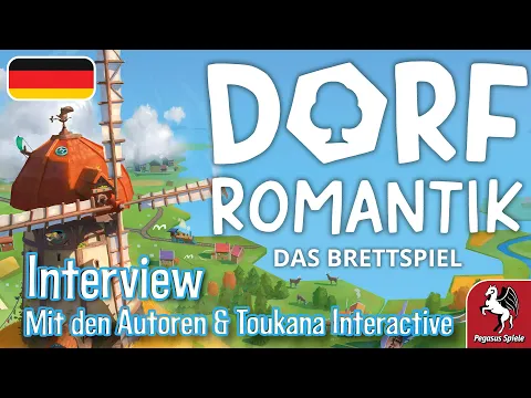 Dorfromantik - Das Brettspiel - Interview mit den Autoren & Toukana Interactive |DE| Pegasus Spiele