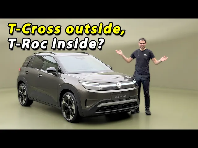 VW ID Cross REVEAL - how good is the electric T-Cross successor?