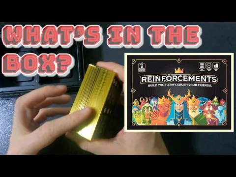 Unboxing - Reinforcements [GOLD EDITION PLEDGE] [KICKSTARTER]