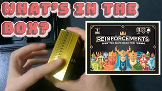 Unboxing - Reinforcements [GOLD EDITION PLEDGE] [KICKSTARTER]