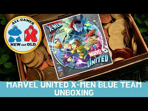 Marvel United X-Men Blue Team Unboxing