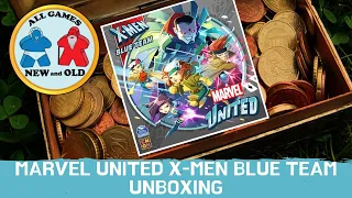 Marvel United X-Men Blue Team Unboxing