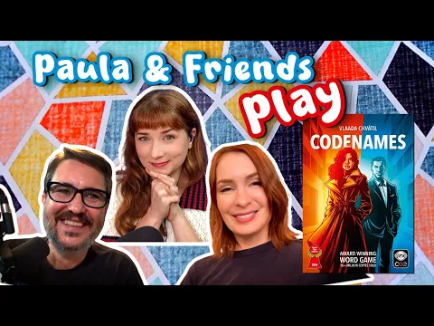Paula, Wil Wheaton, & Felicia Day Play Codenames and Chat! - CONLUDO, Tabletop, and Creating!