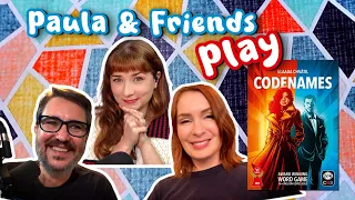 Paula, Wil Wheaton, & Felicia Day Play Codenames and Chat! - CONLUDO, Tabletop, and Creating!