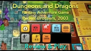 Dungeons and Dragons Fantasy Adventure Game (Parker Brothers) Review & How to Play