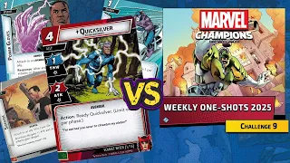 VOLTRON QUICKSILVER vs EXPERT UNUS | Weekly One-Shot 9: "Tag Team" Marvel Champions Playthrough