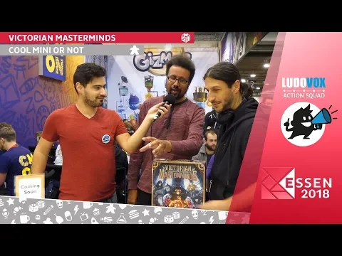 Essen 2018 - Victorian Masterminds - CMON