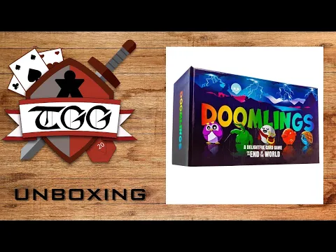 Doomlings Board Game Unboxing