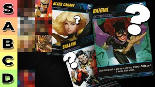 Heroes Unite Super Hero Tier List! || DC Deck Building Game