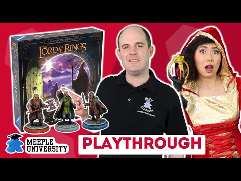 The Lord of the Rings Adventure Book Game - Live Playthrough Board Game and Giveaway