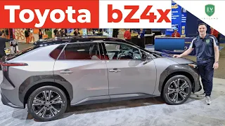 Toyota bZ4x - 1st Look Inside & Out