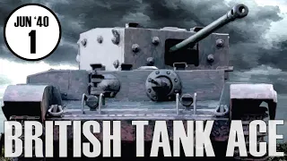 British Tank Ace Campaign - Episode 1 | World War 2 Solo Tank Combat Wargame | Compass Games