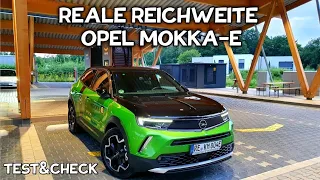 Reale Reichweite Elektroauto Opel Mokka e & Ladespeed Test