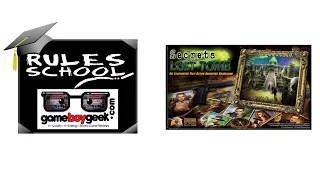 Secrets of the Lost Tomb - Rules School - Game Boy Geek