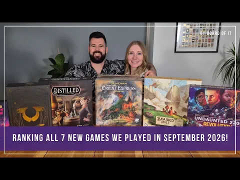 Ranking All 7 New Games We Played In September 2026! - Board Of It