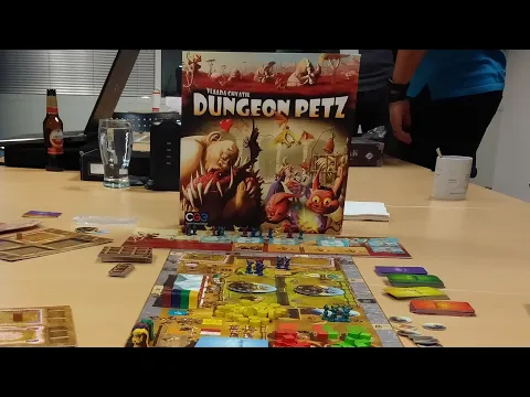 Dungeon Petz board game - how to setup, play and review * Amass Games * HD heavy euro