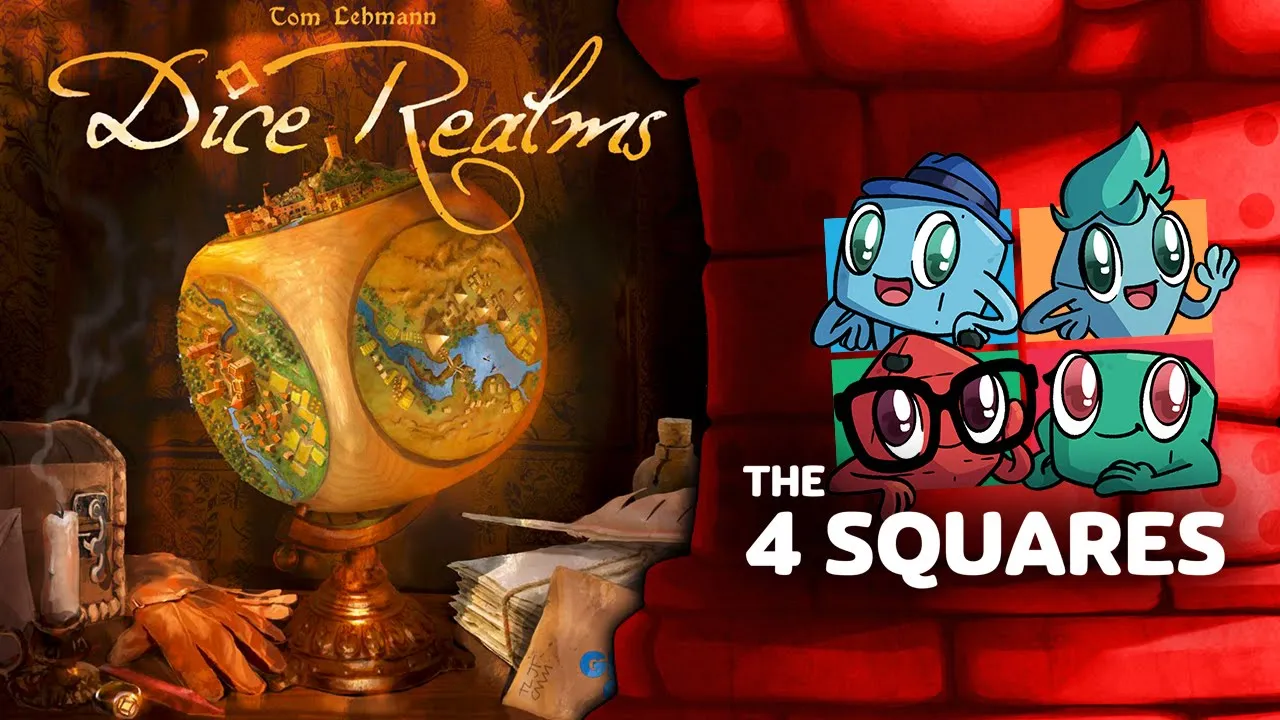 The 4 Squares Review - Dice Realms