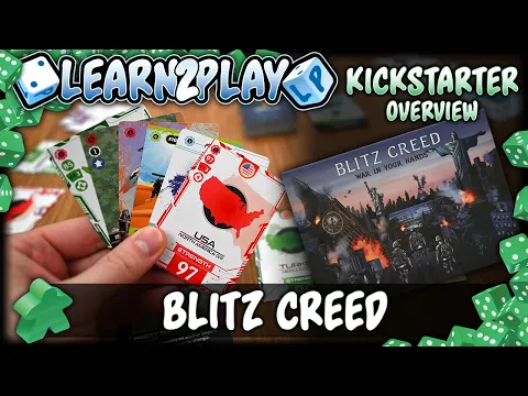 Learn to Play Presents: Kickstarter overview of Blitz Creed