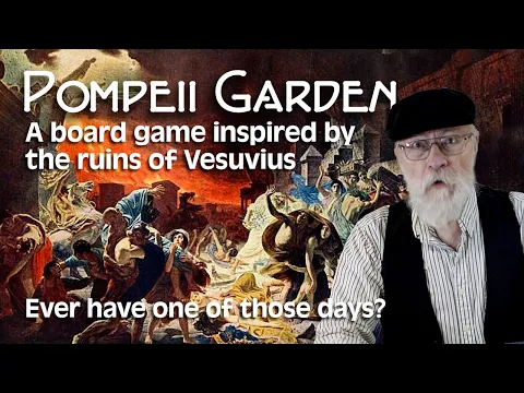 Pompeii Garden is a 2-player abstract strategy game based on archeological discoveries.