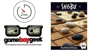 Shobu (2-min - Allegro) Review with the Game Boy Geek