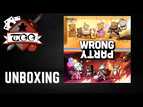 Wrong Party Board Game Unboxing