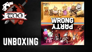 Wrong Party Board Game Unboxing